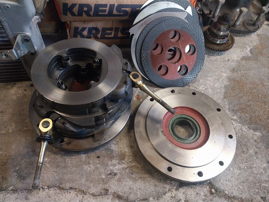 Hamulce Deutz Fahr K610 tarcze przekładki