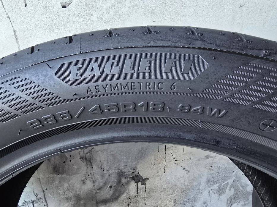 Sprzedam oponę 235/45 18" Goodyear Eagle F1 Asymmetric 6 7mm 2025r