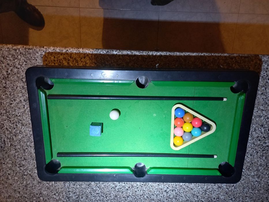 Brinquedo - Mesa de snooker para criança
