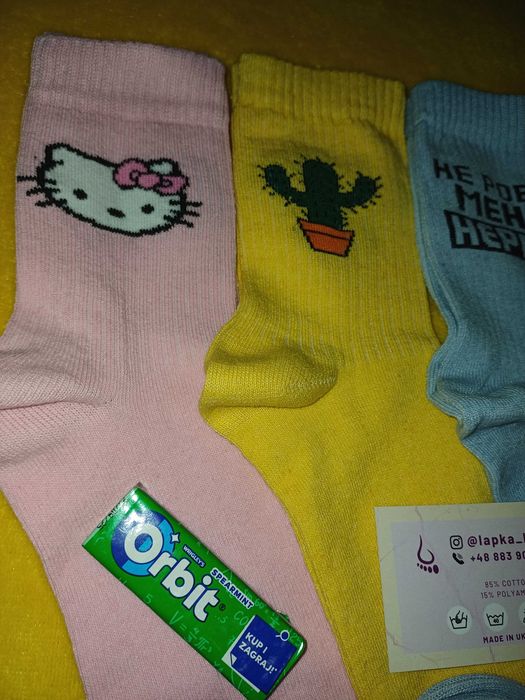 Stylowe, modne skarpety/Стильні, модні шкарпетки