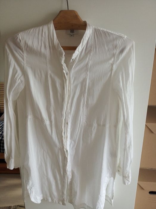 Biała koszula długi rękaw Super styl i jakość Boho insta