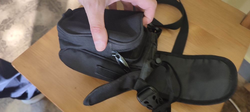 Bolsa de Cintura / Tiracolo Monte Campo (Preta)