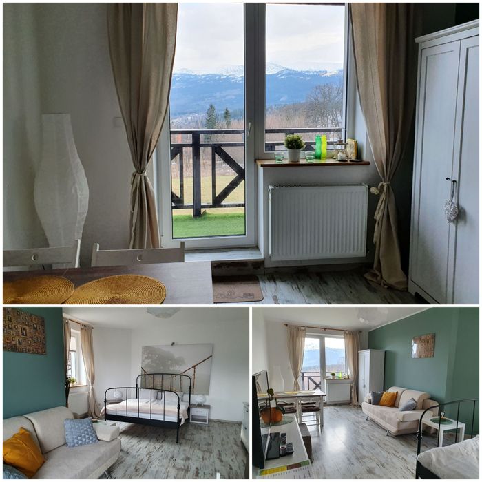Wolny 6-8.02! Green Apartments,Bluesik,z widokiem Szklarska Poręba