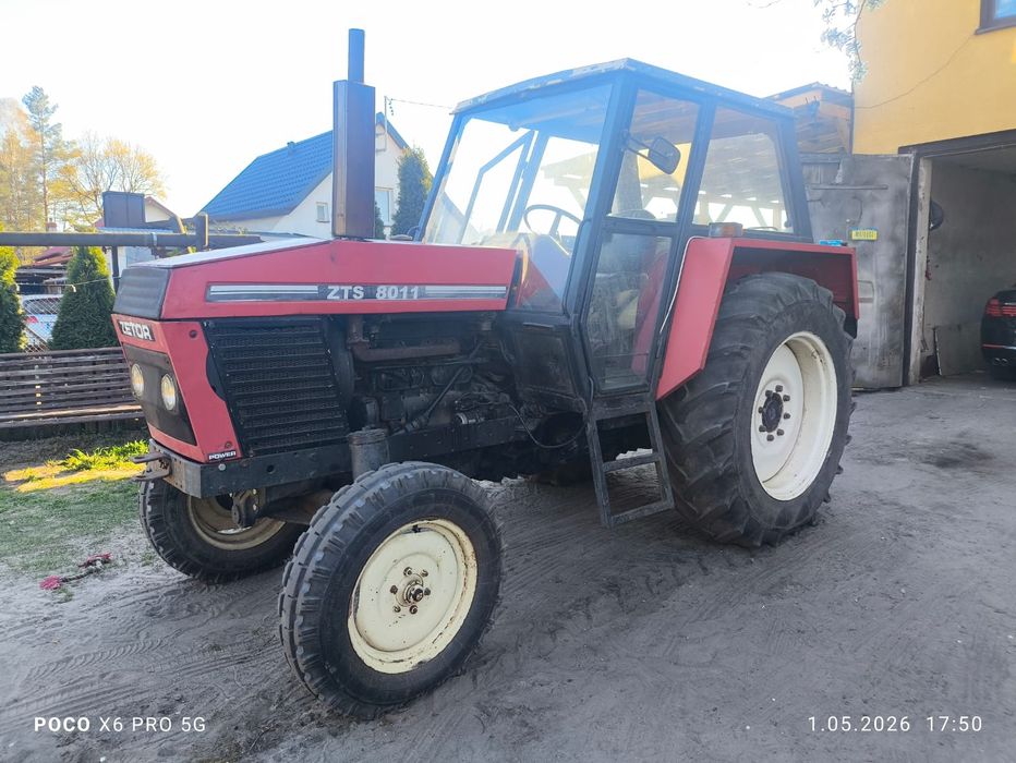 Zetor 8011  zarejestrowany