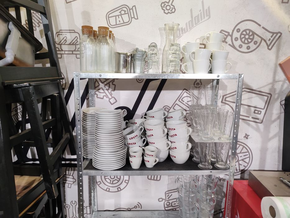 Szklanka do latte costa caffe, oryginalna, gastronomia