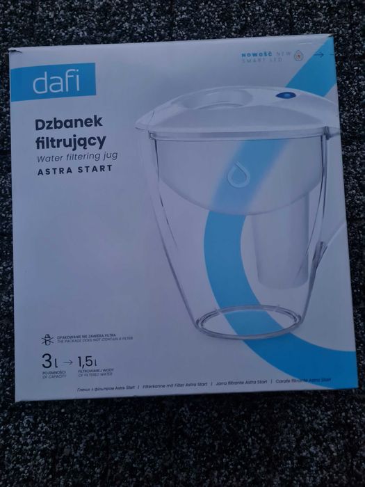 Dzbanek filtrujący Dafi Astra Start - nieużywany nigdy!