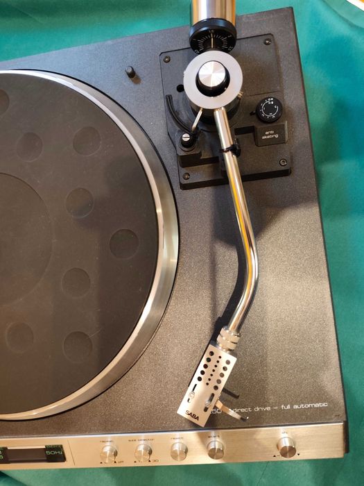 Gramofon vintage: SABA PSP 250, direct drive, full automat, hifi