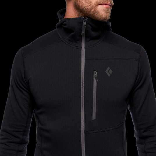 Black Diamond M Coefficient Fleece Hoody, L, Мужская флисовая кофта