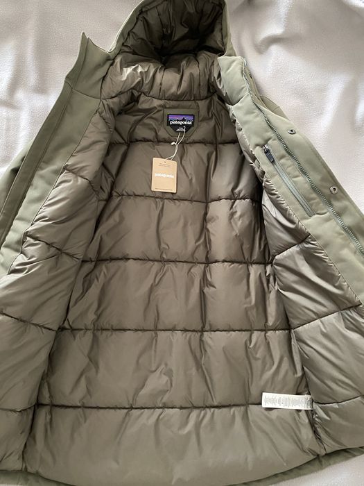 Patagonia Lone Mountain Parka basin green . S
