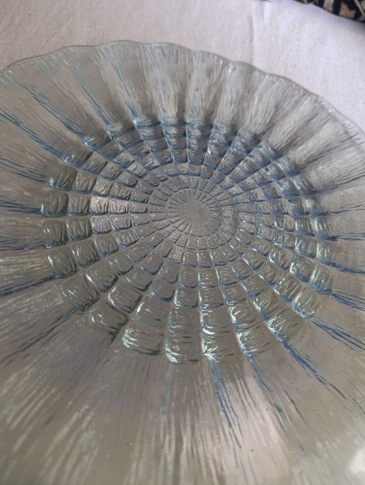 duża patera CORA jasnoniebieska  HSG Ząbkowice