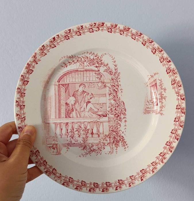 Conjunto de Pratos Sarreguemines