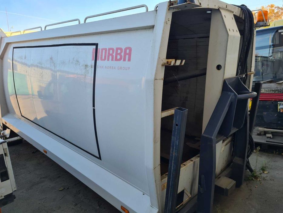 сміттєвоз, заводська прес-установка NORBA, GeesinkNorba 20м3