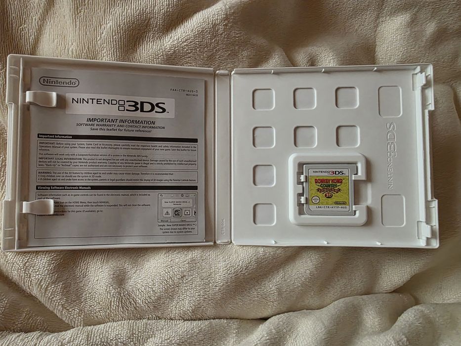 Gra 3DS Donkey Kong Country Returns używana