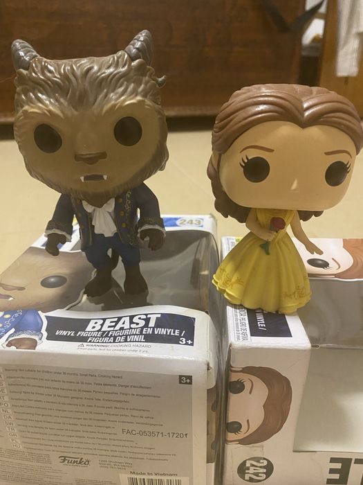 FUNKO POP DISNEY BELLA E MOSNTRO