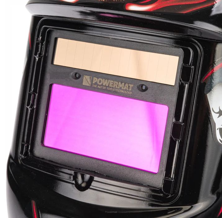 Viseira de solda auto-escurecedora profissional concebida para soldadu