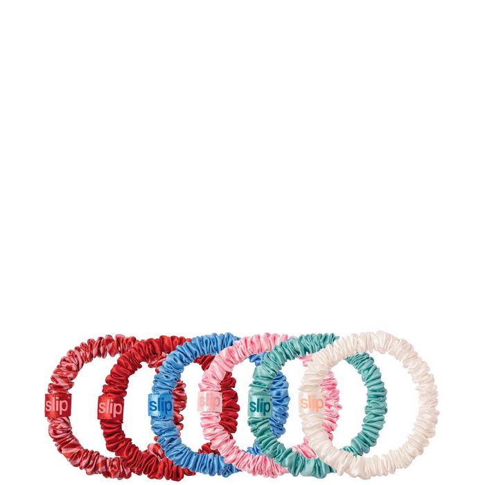 USA Slip Silk Шовкові гумки для волосся, різні кольори, Skinny, Midi
