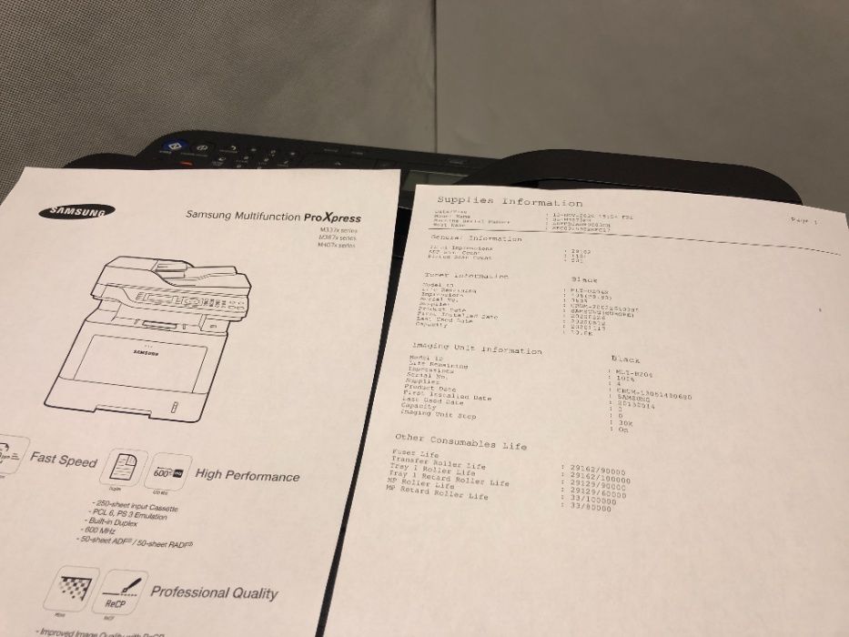 Urządzenie wielofunkcyjne Samsung SL-M3875FD/SEE