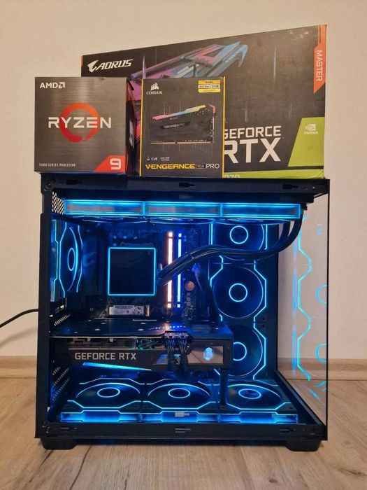 Komputer gamingowy Ryzen 9 5950X / RTX 3070 / 32 GB RGB / 2 TB M.2