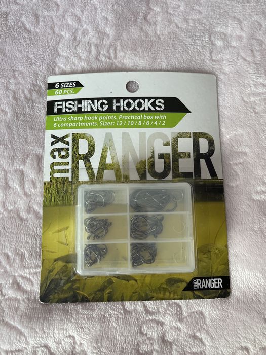 Haczyki rybackie różne 60szt