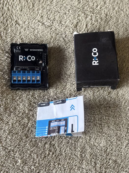 Sterownik WiFi bramy garażowej RiCo Wiśniowski IOS Android Windows Pń