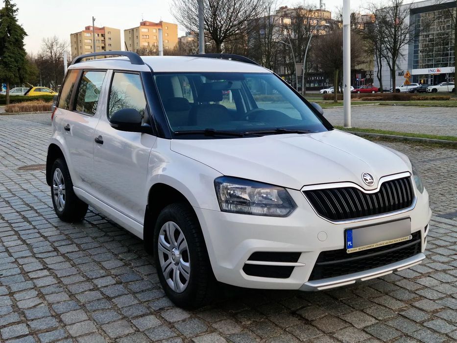 Skoda Yeti FV, krajowe, 100% bezwypadkowe, serwisowane, niski przebieg, b.zadbany