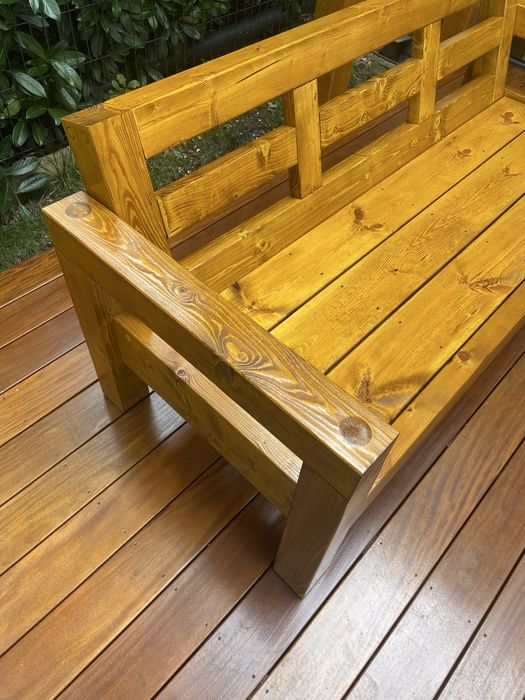 Drewniana SOFA 3os . Mozliwy zestaw