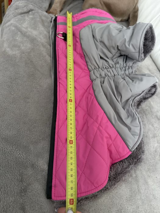 Зимовий комбінезон жилетка на флісі для собак стаф пітбуль коргі