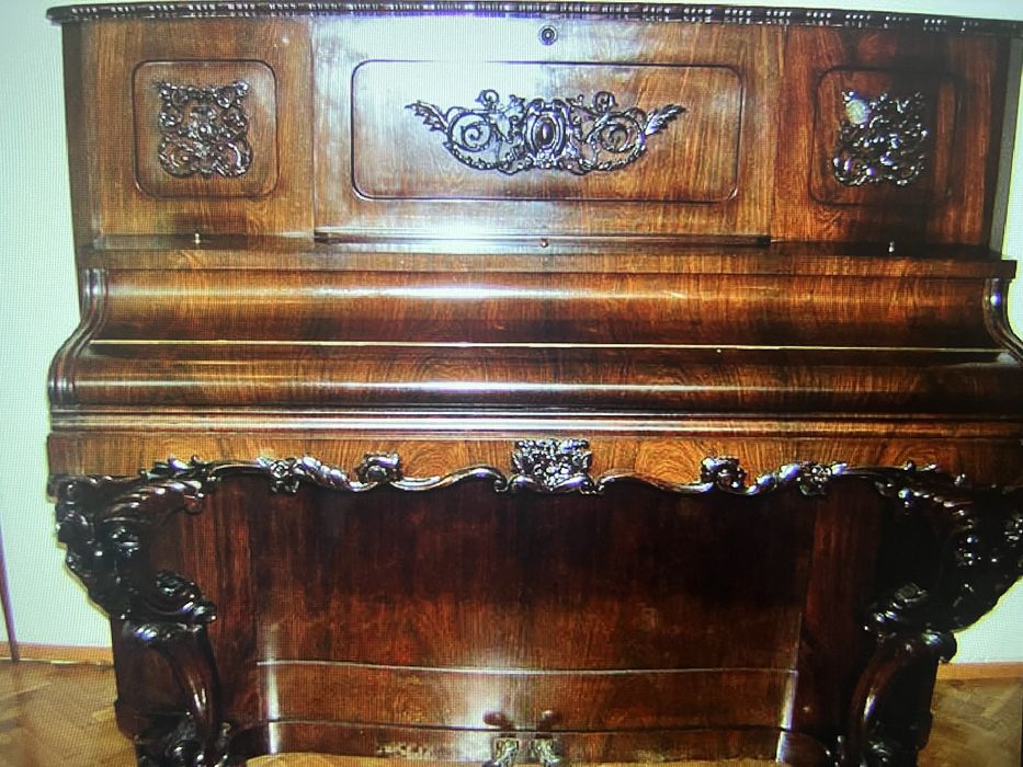 Pianino Irmler z 1850-60 roku – Historyczny instrument