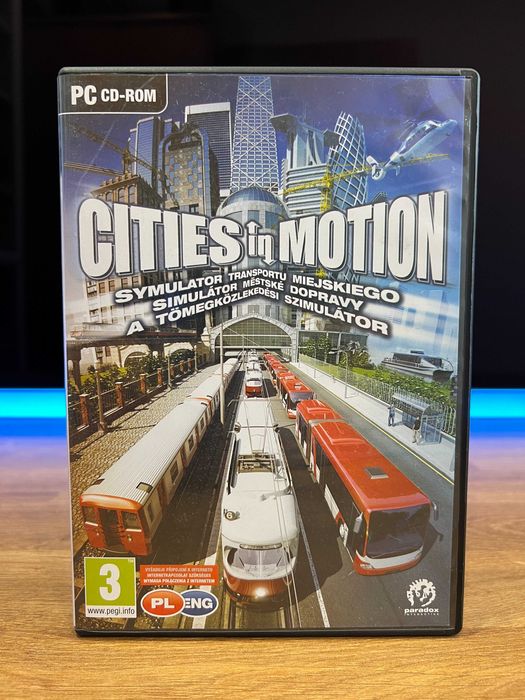 Cities in Motion (PC PL 2011) DVD BOX kompletne premierowe wydanie