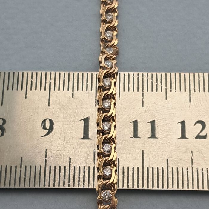 Золотий браслет 5,98 гр  19 см Золотой браслет Золото 585 пр