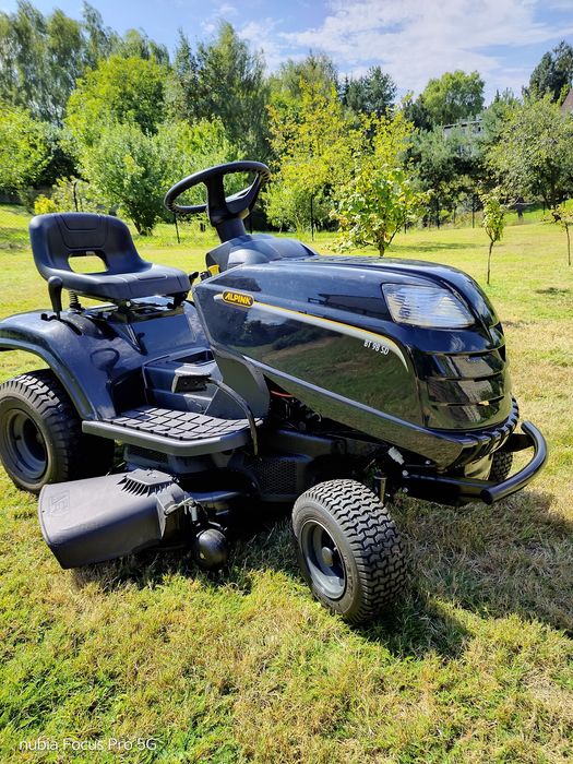 Traktorek kosiarką Alpina BT 98SD