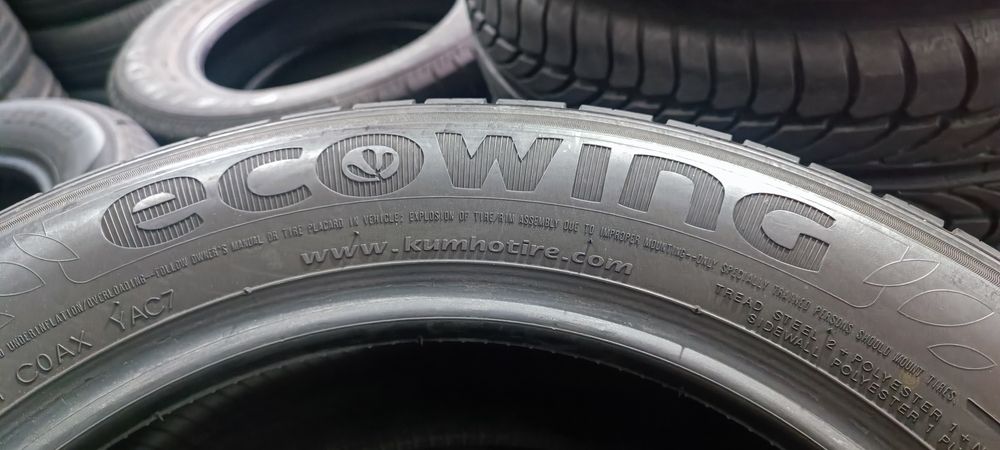 195/60 R15 88H Kumho Ecowing Літні шини б/у Склад гуми Київ