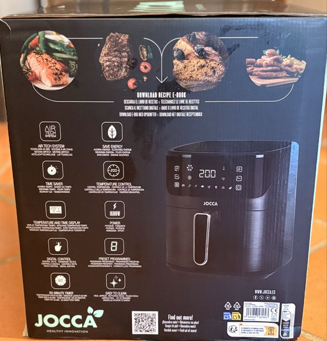 Air Fryer 6.5L NOVA Selada | 3 Anos de Garantia