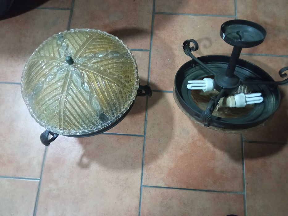 Candeeiros de teto vintage