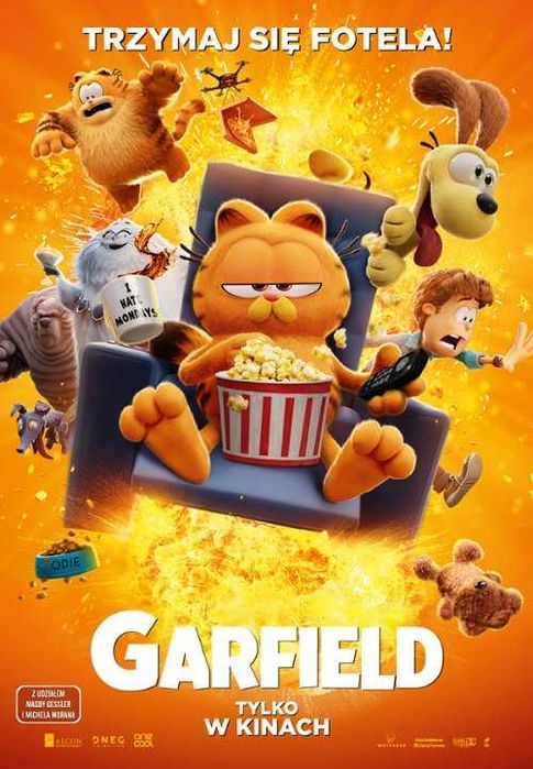 Plakat filmowy "Garfield" 68 x 98 cm