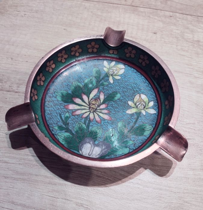 Zabytkowa popielniczka, vintage, antyk