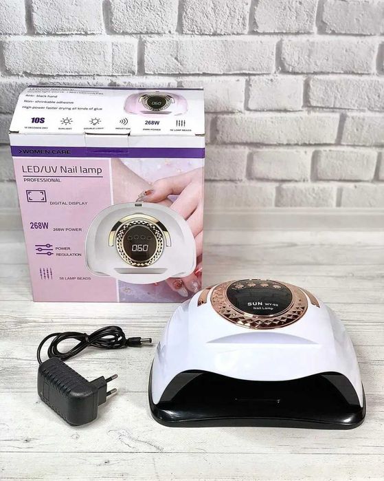 Лампа для маникюра LED Sun-WY-02, 16 красных диодов, 268W