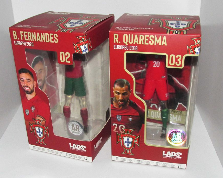 Figuras Bruno Fernandes + R.Quaresma Lads Collectibles