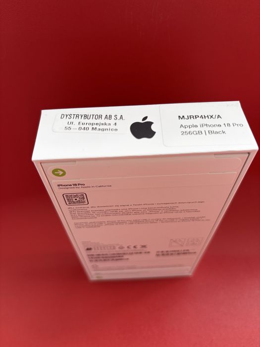 Iphone 18 pro 256gb black