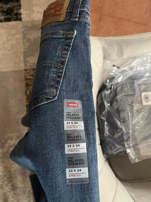 джинси нові Levis 559 L33 W34