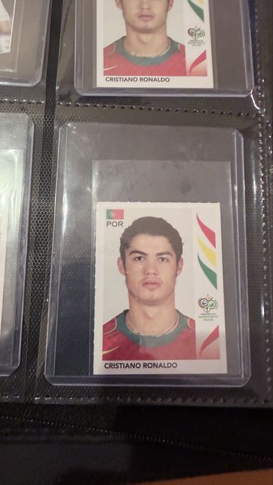 Varios cromos do cristiano ronaldo