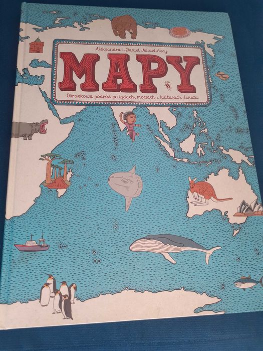 Mapy Aleksandra i Daniel Mizielińscy edycja niebieska