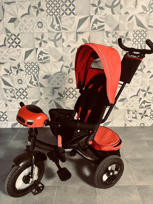 Велосипед з батьківською ручкою та блютуз