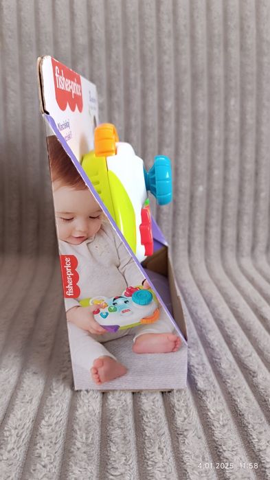 Zabawka interaktywna Wesoły padzik malucha od Fisher Price
