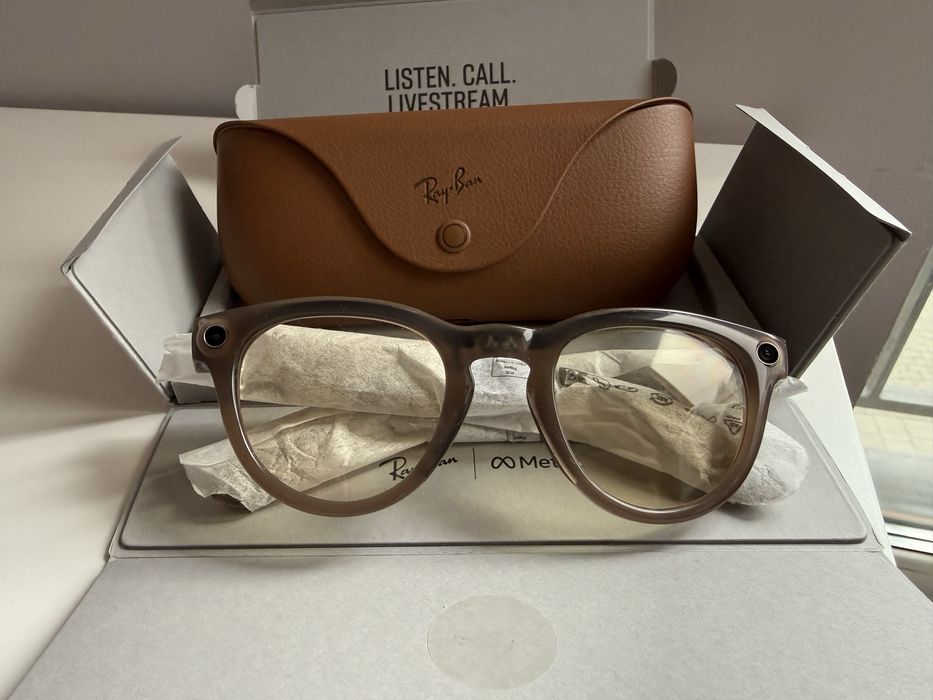 Ray Ban META Headliner Warm Stone