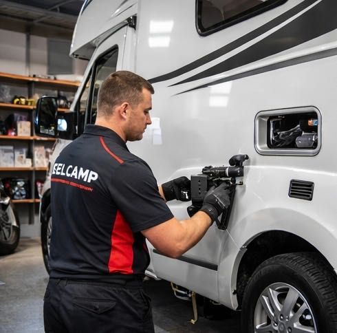 Serwis kamperów POZNAŃ naprawa kamper warsztat elektryka diagnostyka