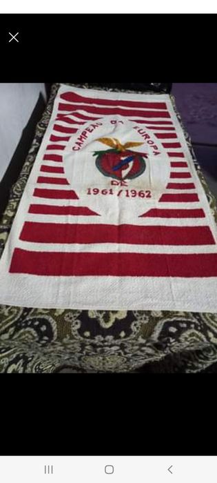 Toalha de praia do Benfica campeão 1961/62