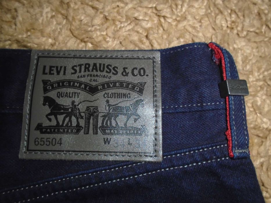Джинсы Levis 65504 Redloop Premium USA W34 L34-32