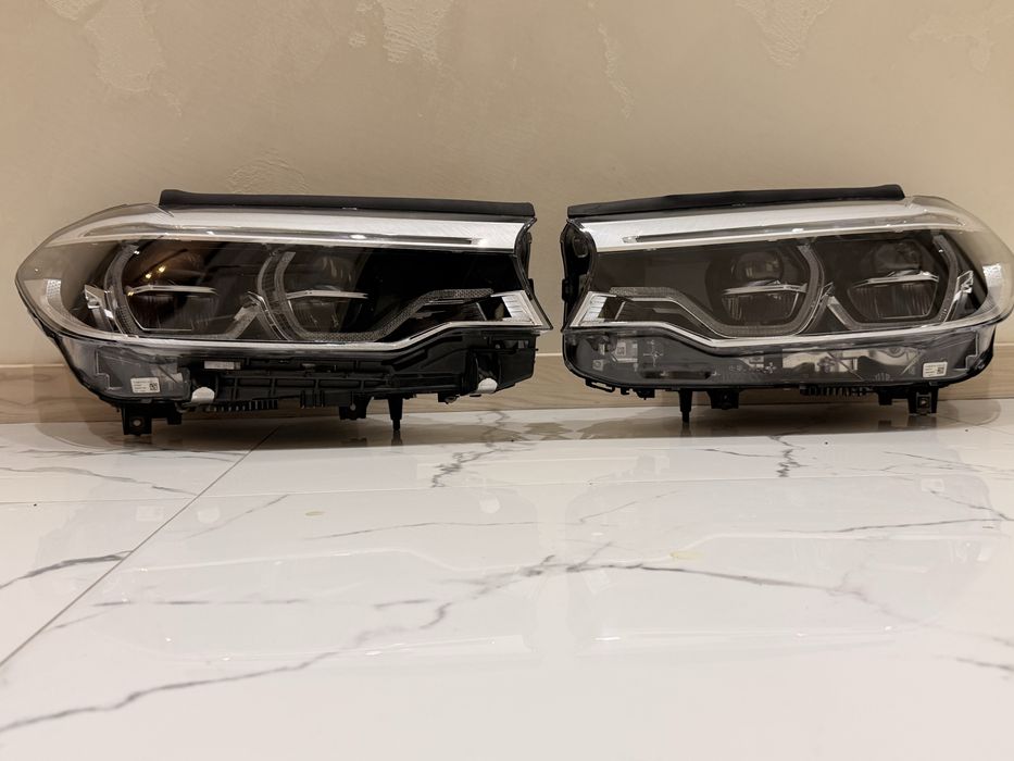 Передні фари BMW G30 G31 Full Led Adaptive бмв г30 фул лед фары адапти