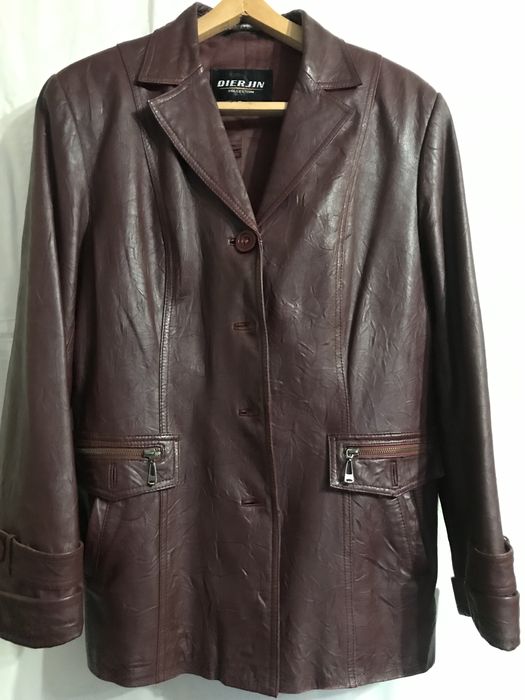 Кожаный пиджак